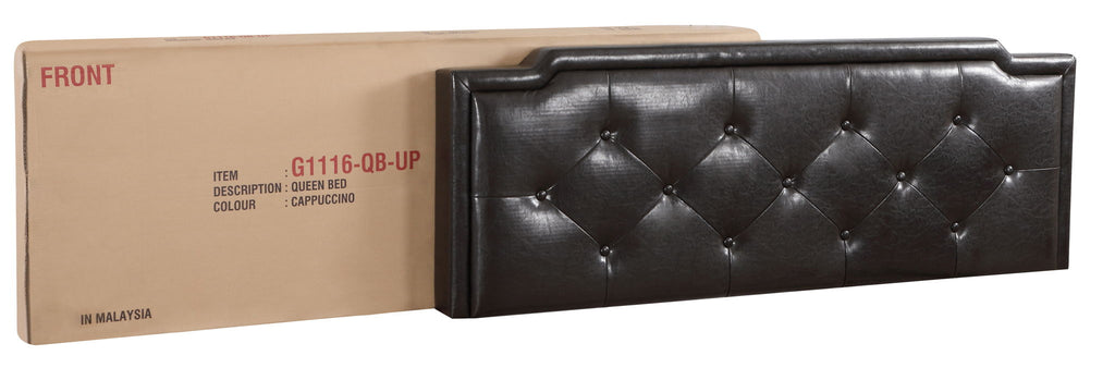 Button Tufted Upholstered Bed with Charming Design - Multiple Colors