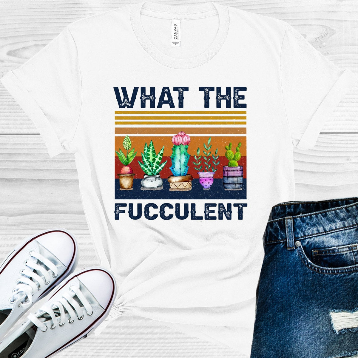 What the Fucculent Graphic Tee