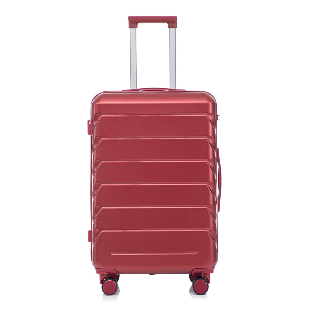 3 Pieces Set Spinner Wheel Luggage With Combination Lock