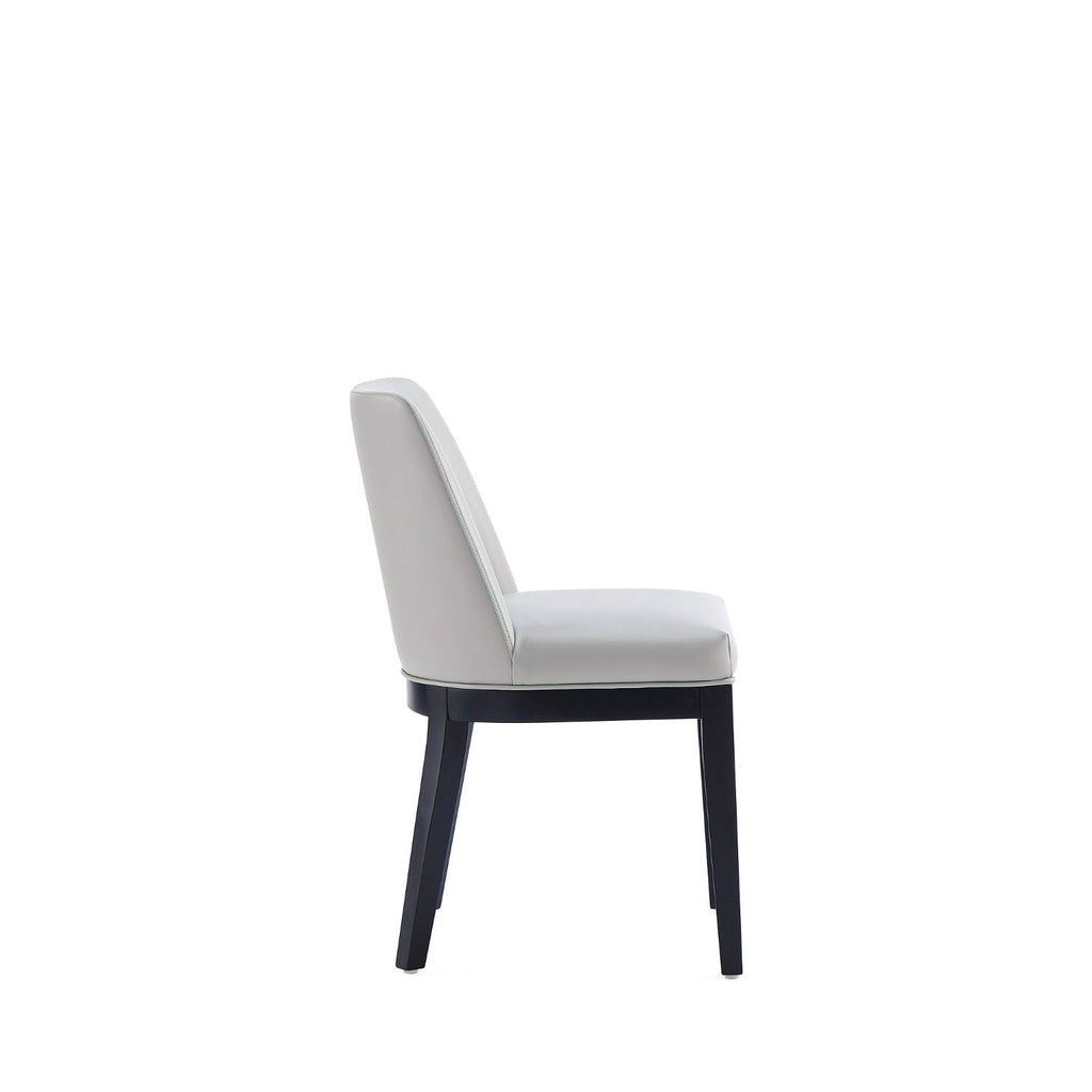 Upholstered Dining Chair Set with Solid Beech Wood Frame - Multiple Colors