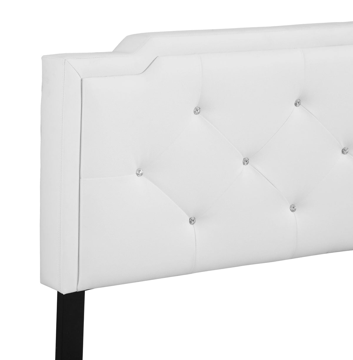 Button Tufted Upholstered Bed with Charming Design - Multiple Colors