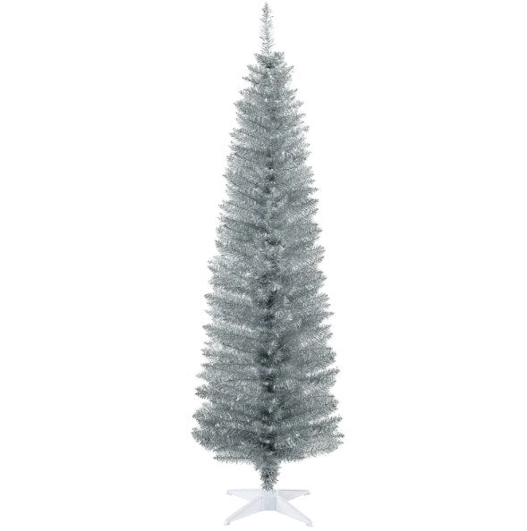 Slim Pencil Artificial Christmas Tree with 390 Branch Tips - Green