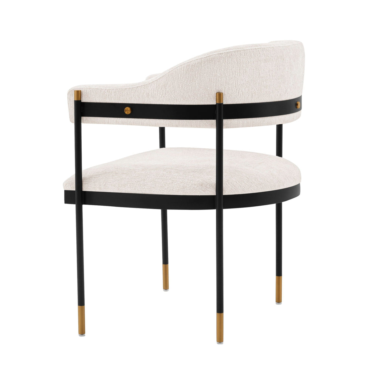 Fully Upholstered Arm Chair with Floating Back - Multiple Colors