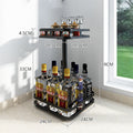 Kitchen Shelves Rotating Seasoning Rack Countertop Seasoning