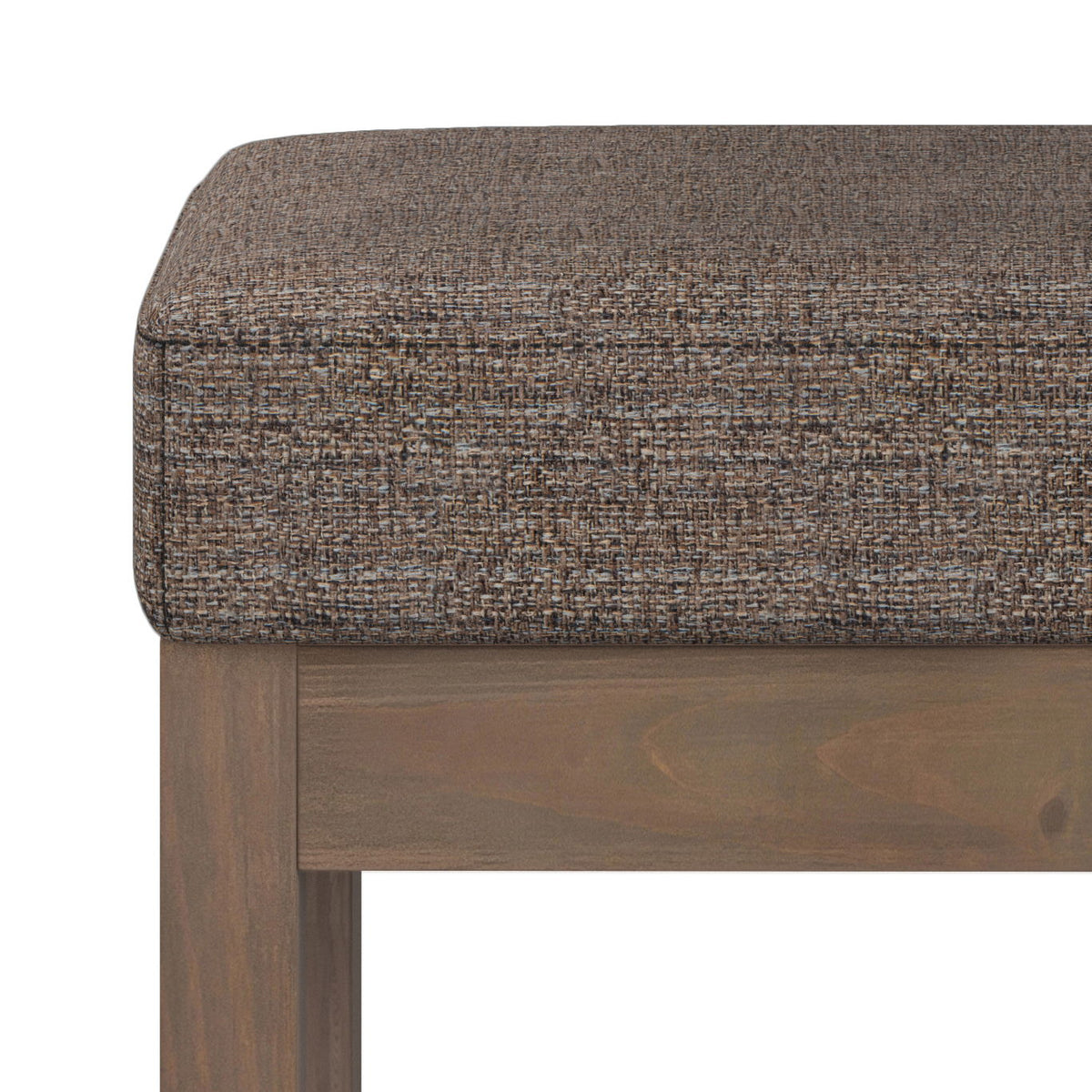 Milltown Upholstered Ottoman Bench with Versatile Design - Multiple Colors