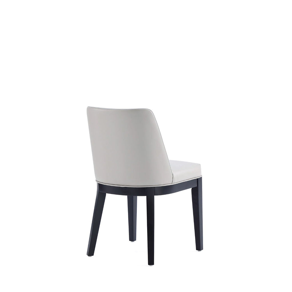 Upholstered Dining Chair Set with Solid Beech Wood Frame - Multiple Colors
