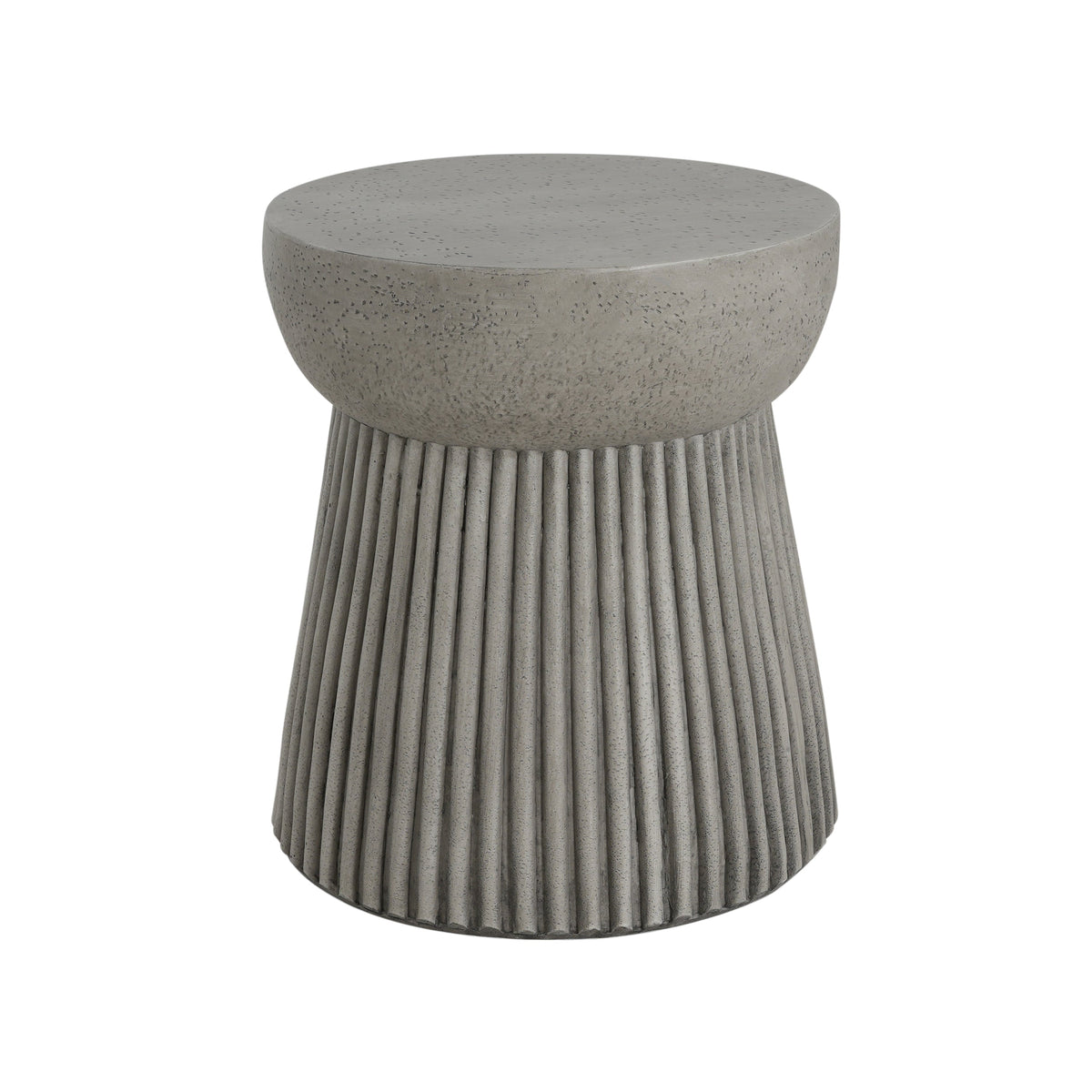Outdoor Lightweight Concrete Side Table