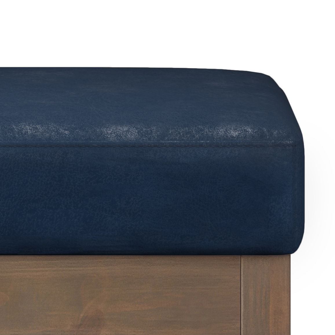 Milltown Upholstered Ottoman Bench with Versatile Design - Multiple Colors