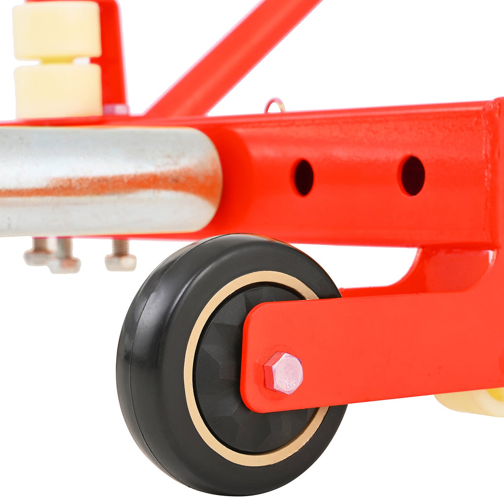 Heavy Duty Adjustable Wheel Dolly with 330 LBS Capacity - Iron