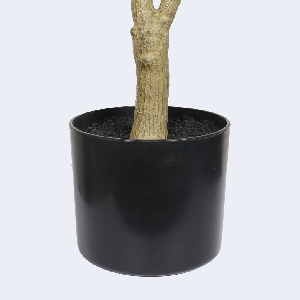 5' Artificial Olive Tree with Realistic Green Leaves - Green Leaves