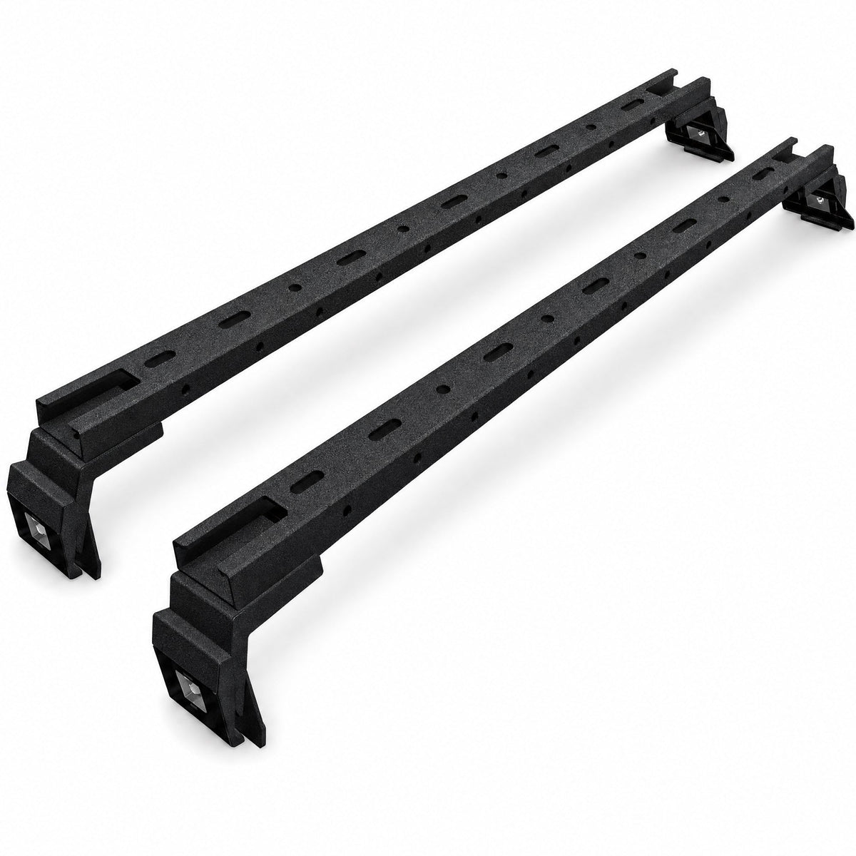 Carbon Steel Roof Rack Cross Bars with 400 lb Capacity - Black
