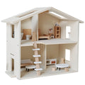 Baby Simulation Small Villa Assembled Doll Room Toys