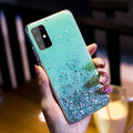 Samsung mobile phone case with gradual pink star