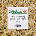 Crinkle Paper 40LB Ivory