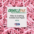 40 LB Pink Crinkle Paper for Gift Baskets