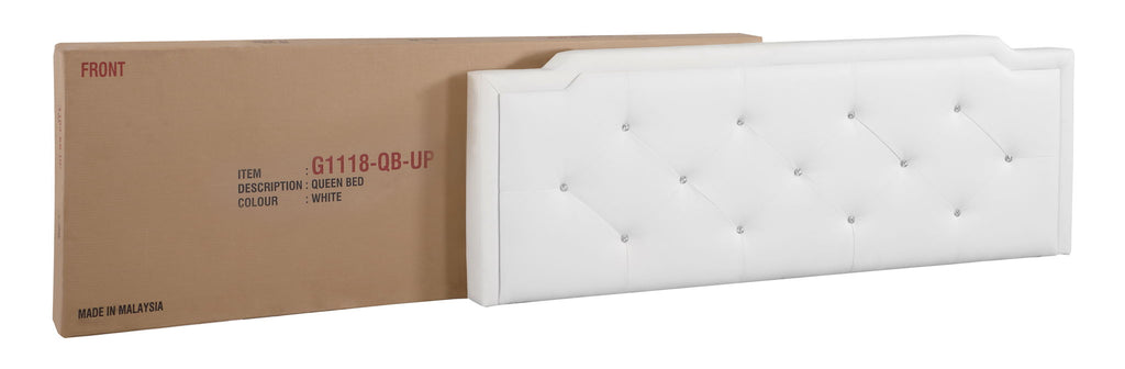 Button Tufted Upholstered Bed with Charming Design - Multiple Colors