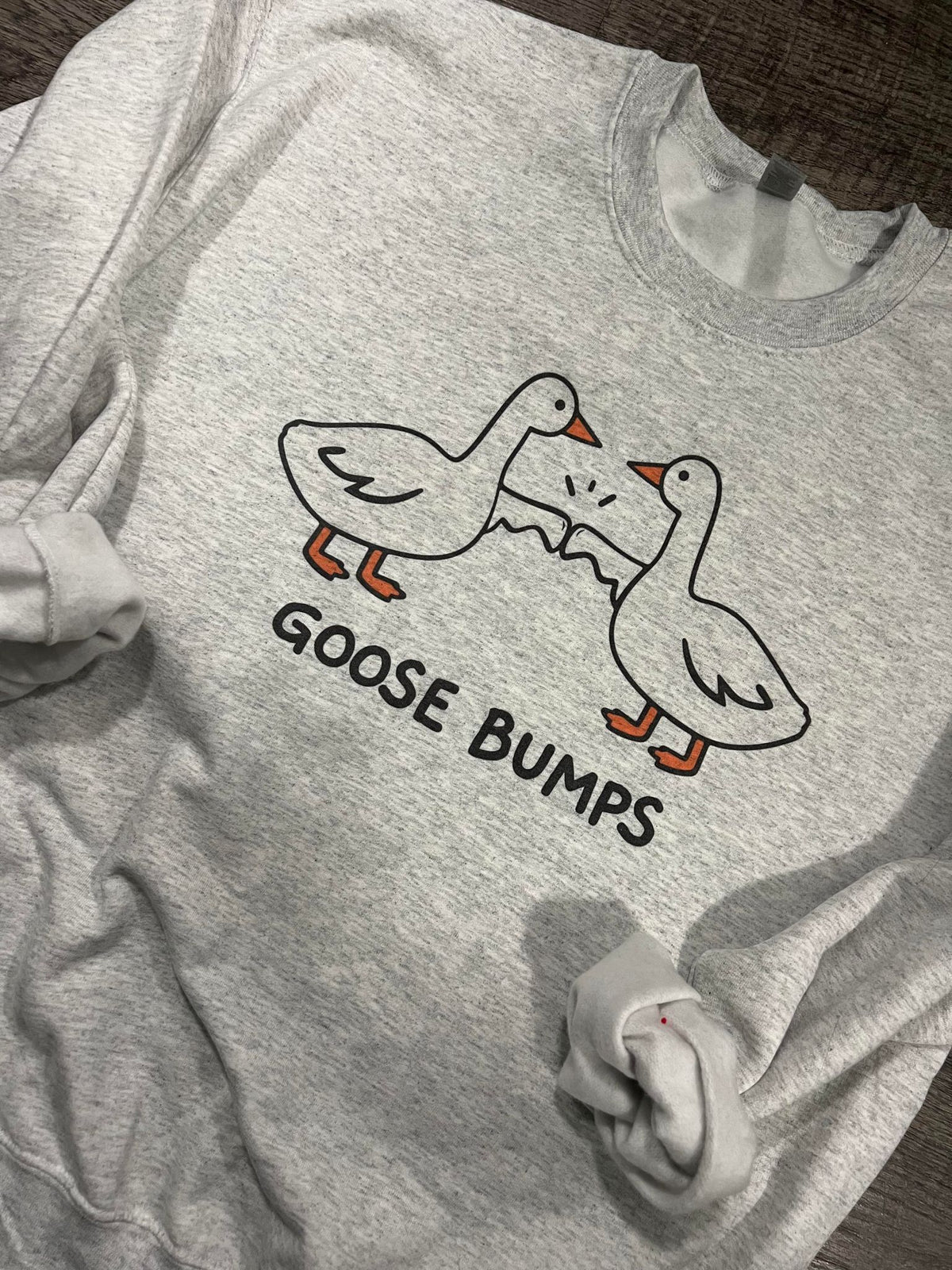 Goose Bumps Graphic Crewneck Sweatshirt