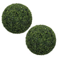 Artificial Topiary Balls with Lifelike Shape Retention - Green