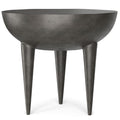 Otto - Cast Aluminum Side Table - Black