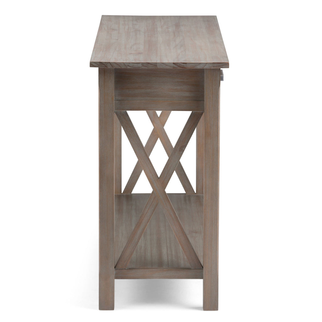 Handcrafted Console Table with Drawer Storage - Multiple Colors