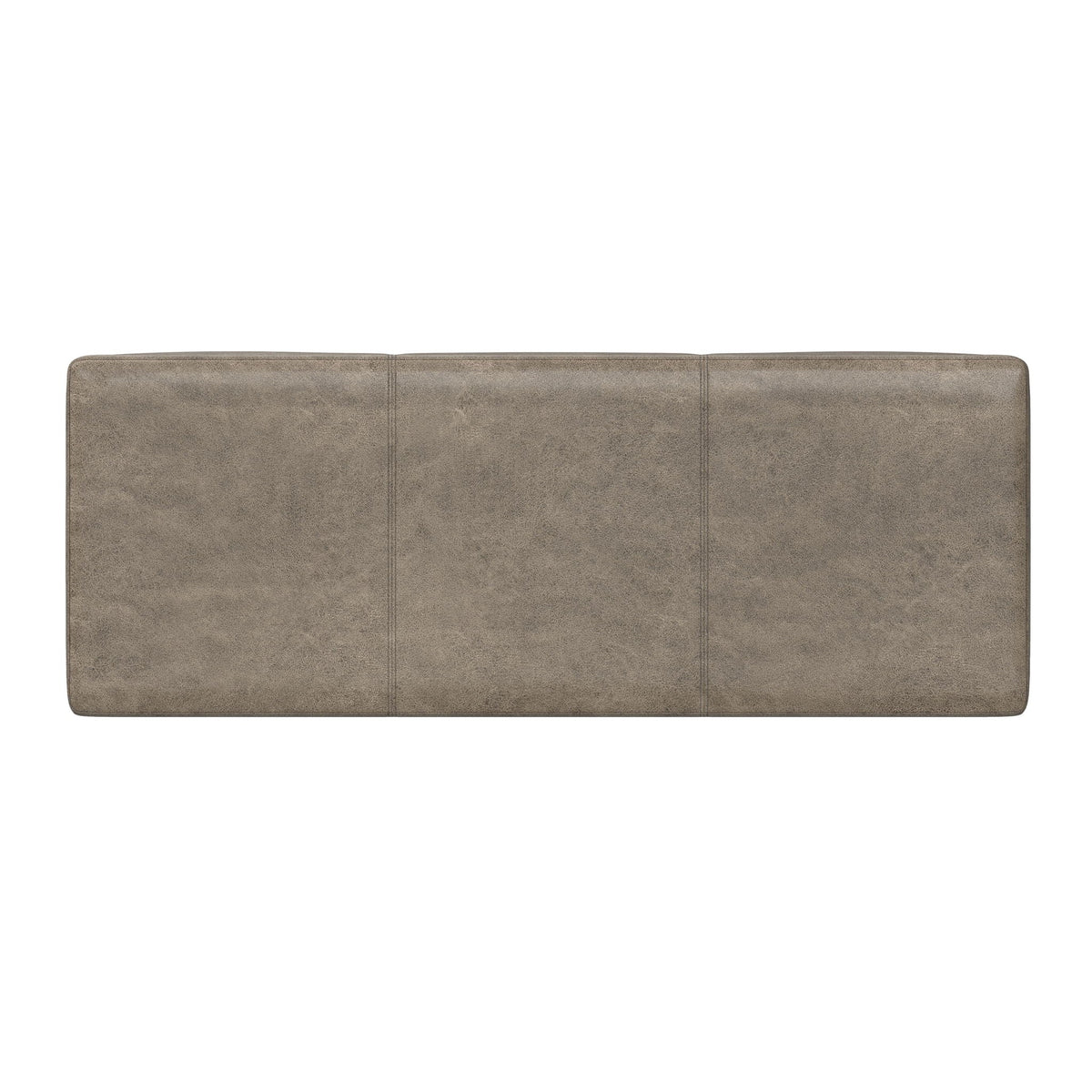 Avalon Contemporary Storage Ottoman Bench with Large Storage - Black, Dark Brown, Dark Gray