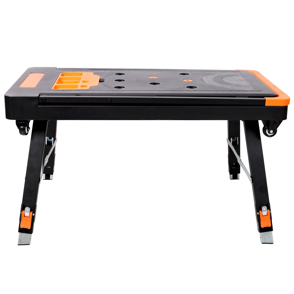 8-in-1 Multifunctional Folding Work Table with 8 Configurations - Steel/ABS/PVC