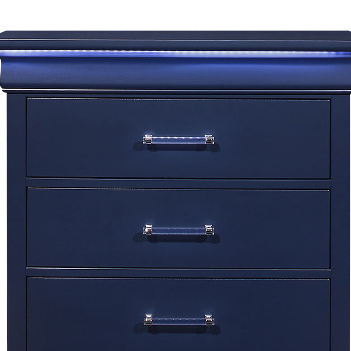 Charlston Dresser with LED Lighting - White or Blue
