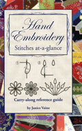 Hand Embroidery Stitches at-a-glance
