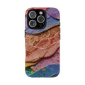 Abstract Painted Lace Tough Phone Case