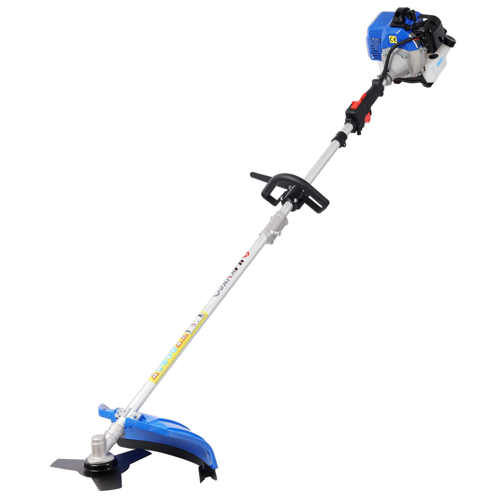 7-in-1 Multi-Functional Trimming Tool with 33cc Engine - Blue/Black