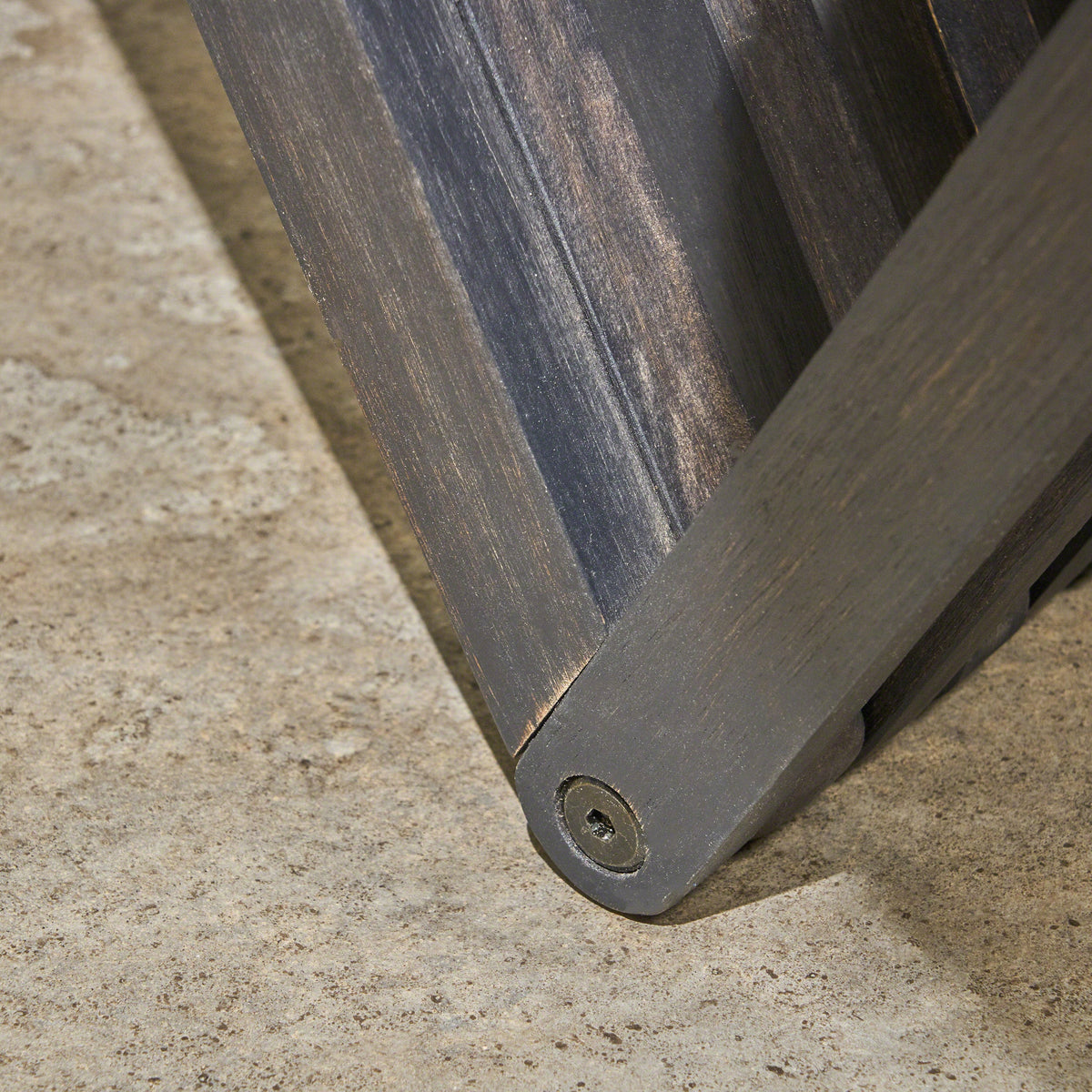Metropol Bench Patio Seating with Modern Design - Gray