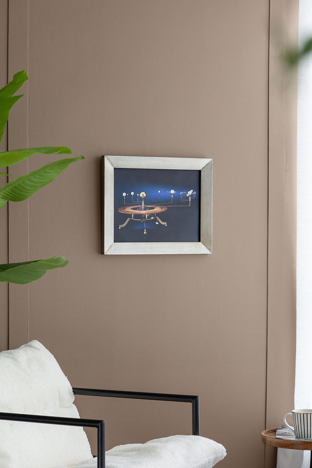 Rectangular Framed Wall Art with Durable MDF Frame - Multicolor