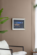 Rectangular Framed Wall Art with Durable MDF Frame - Multicolor