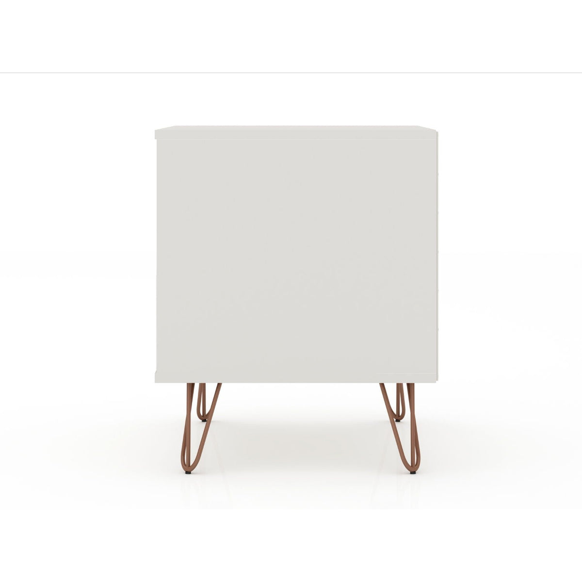 2 Drawer Nightstand with Durable Splayed Legs - Multiple Colors
