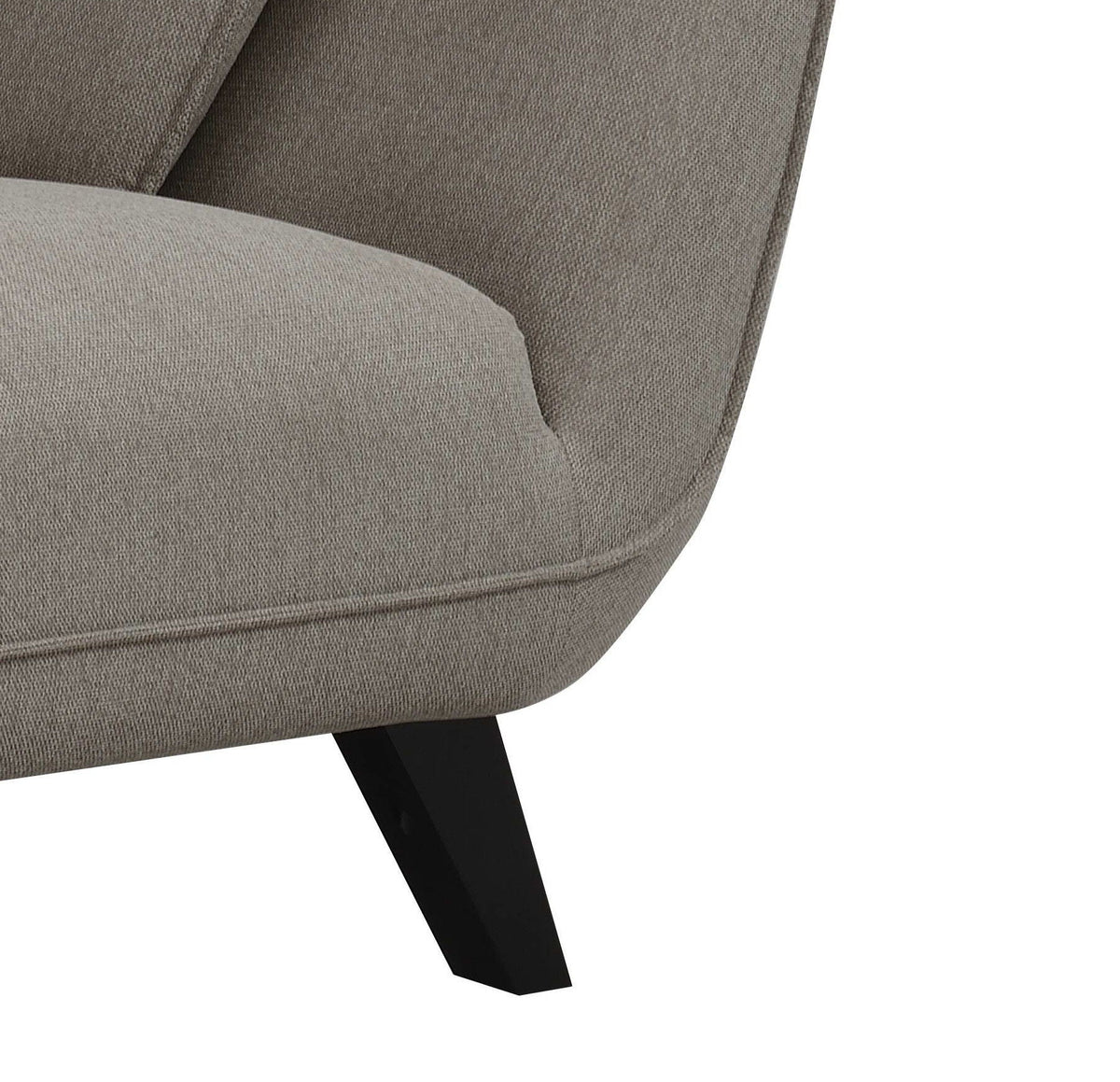 Nayeli Boucle Loveseat with Pocket Coil Seating - Gray or Dark Brown