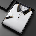 Men's Casual All-matching Summer Lapels Short Sleeve