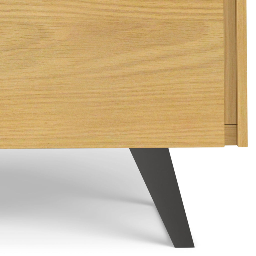 Lowry Medium Handcrafted Storage Cabinet with Adjustable Shelves - Choose Your Color