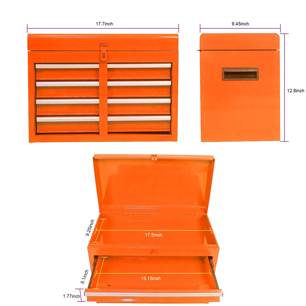 High Capacity Rolling Tool Chest With Wheels And Drawers, Storage Cabinet