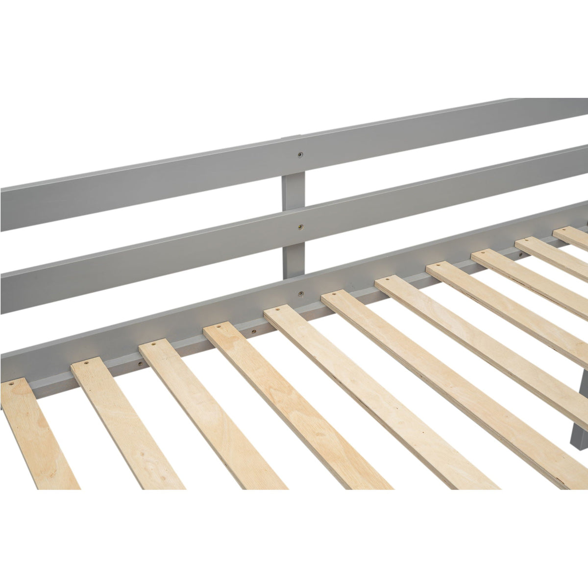 Low Loft Bed With Adjustable Ladder