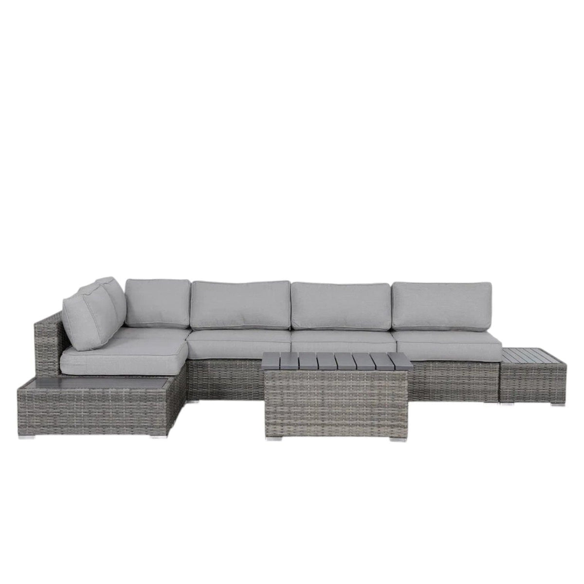 Stylish Entertainment Sectional Set, Outdoor Living