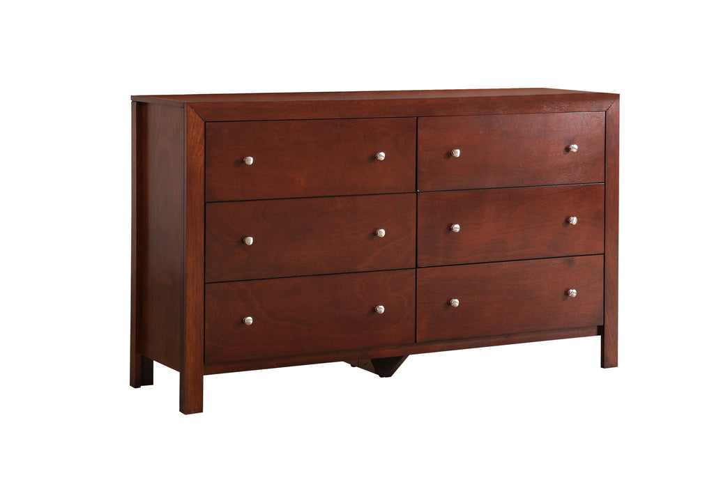 Cherry Dresser with Real Wood Veneer - Summit