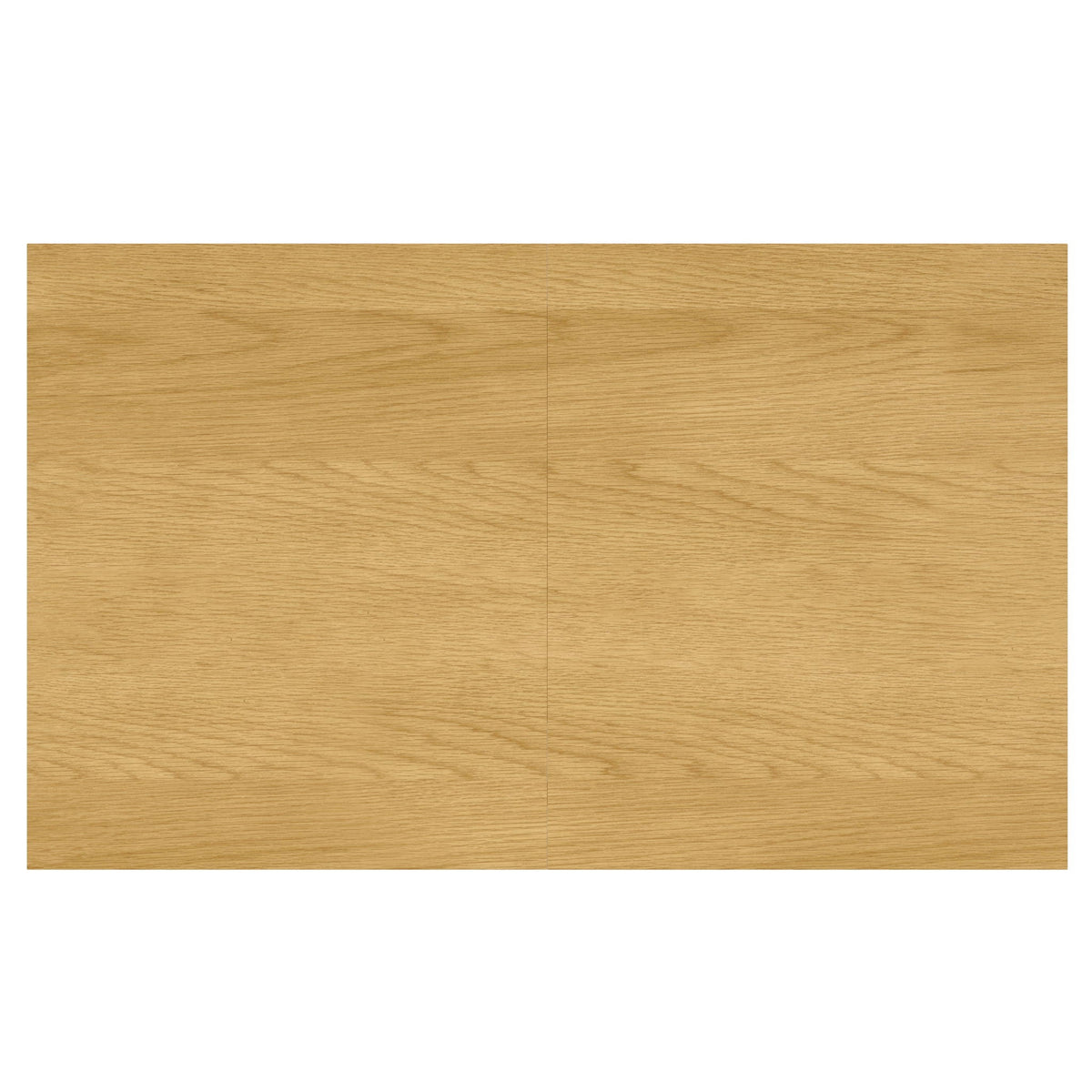 Contemporary Dining Table with Solid Oak Veneer - Light or Dark Brown