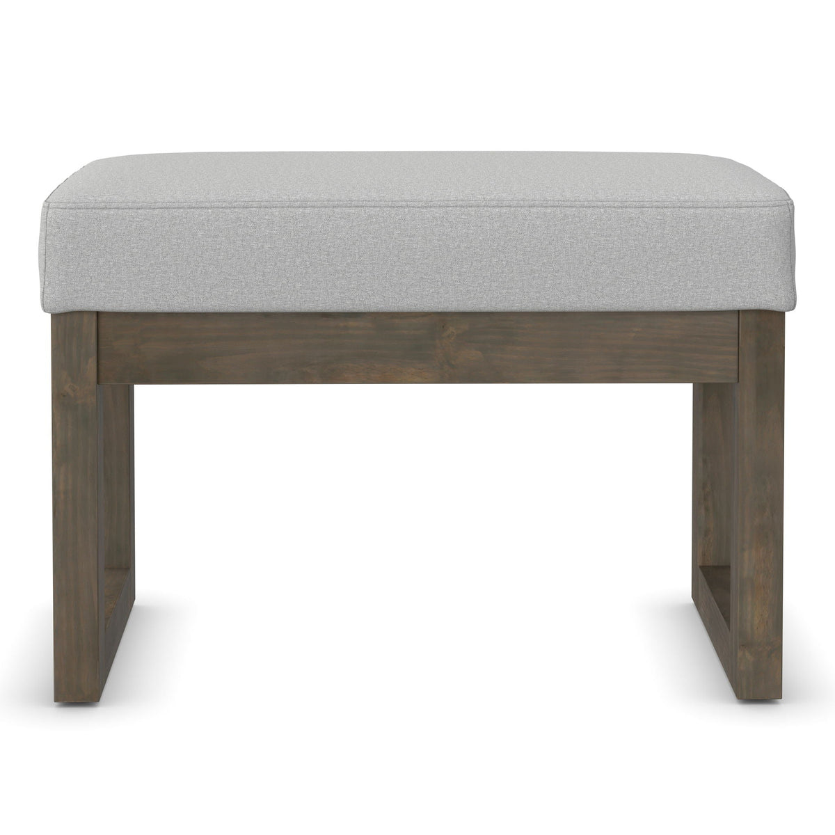 Milltown Upholstered Ottoman Bench with Versatile Design - Multiple Colors