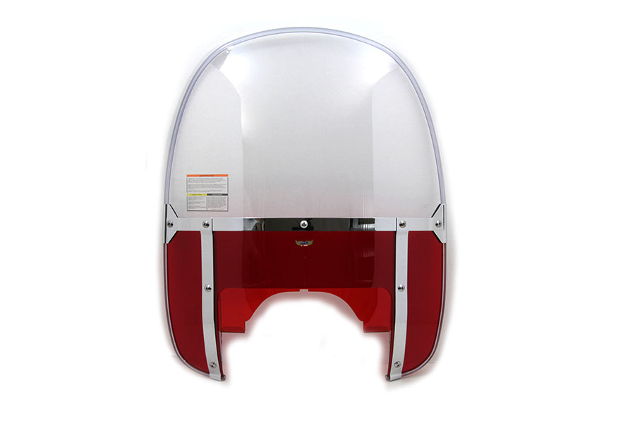 Beaded Windshield Red - N2236
