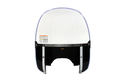 Beaded Windshield Black Lower - N2234