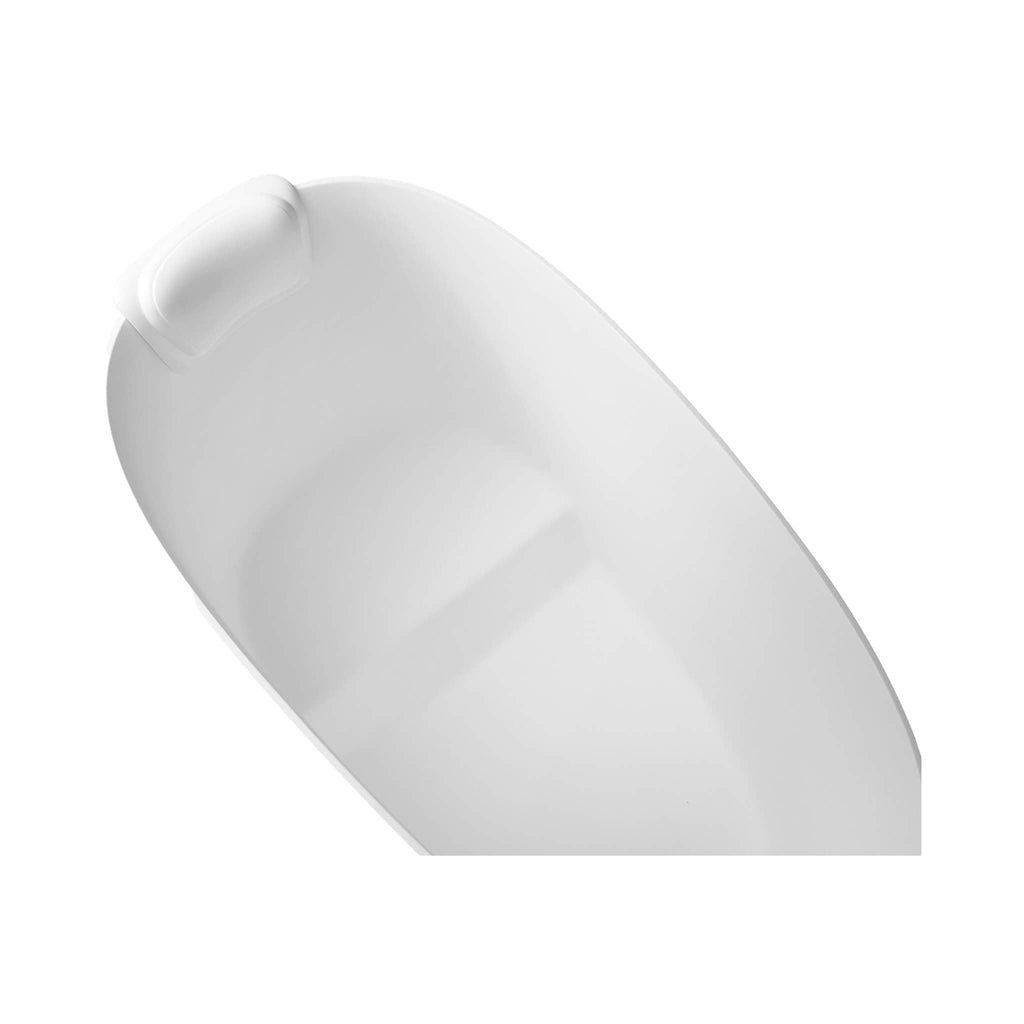 51-Inch Solid Surface Oval Freestanding Bathtub With Seat And Headrest (SAK61983)