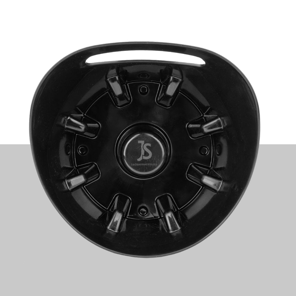 Antimicrobial Universal Drip Tray for Toilet Plunger (Black)