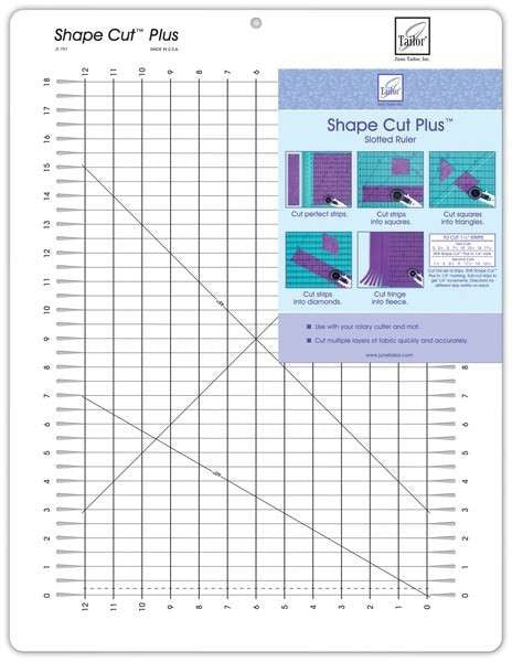 Shape Cut Plus Template