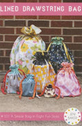Lined Drawstring Bag Pattern