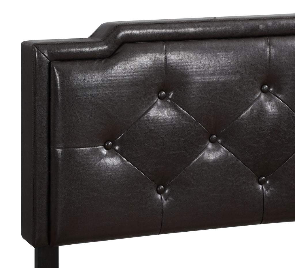 Button Tufted Upholstered Bed with Charming Design - Multiple Colors